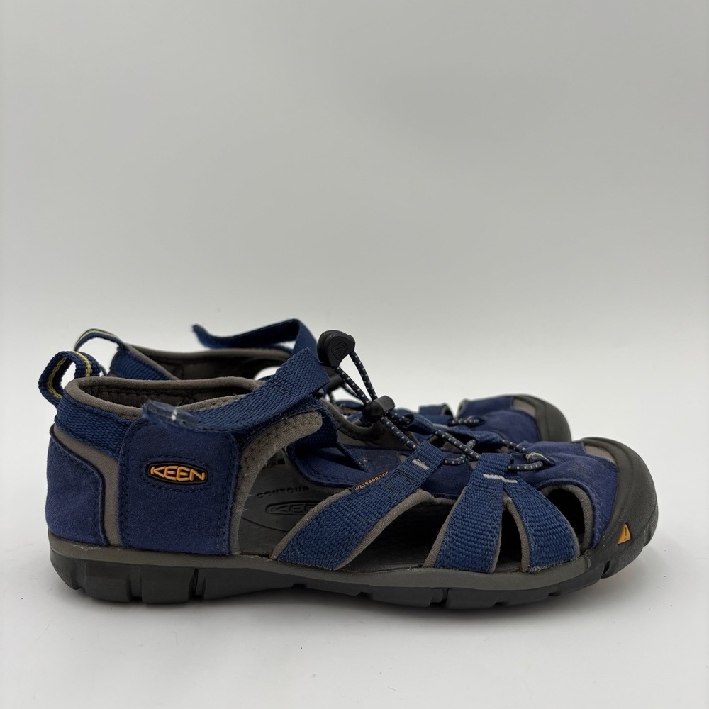 Keen Newport H2 Sport Youth Boys Size 4 Blue Waterproof Shoes Rubber Sandals
